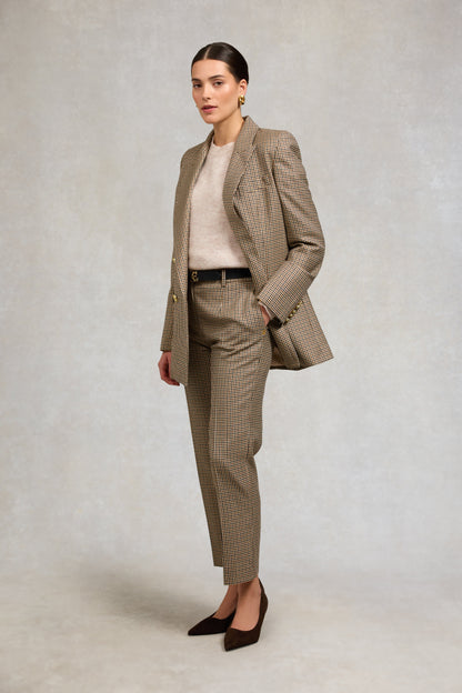 Holland Cooper Belgravia Slim Trouser (Westminster Tweed)