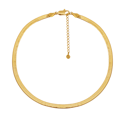 Herringbone Gold Chain