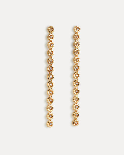 The Psychedelia Gold Earrings