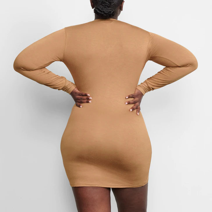 SLEEP HENLEY DRESS